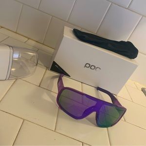 POC Aspire Sapphire Purple Mirror sunglasses cycling/lifestyle